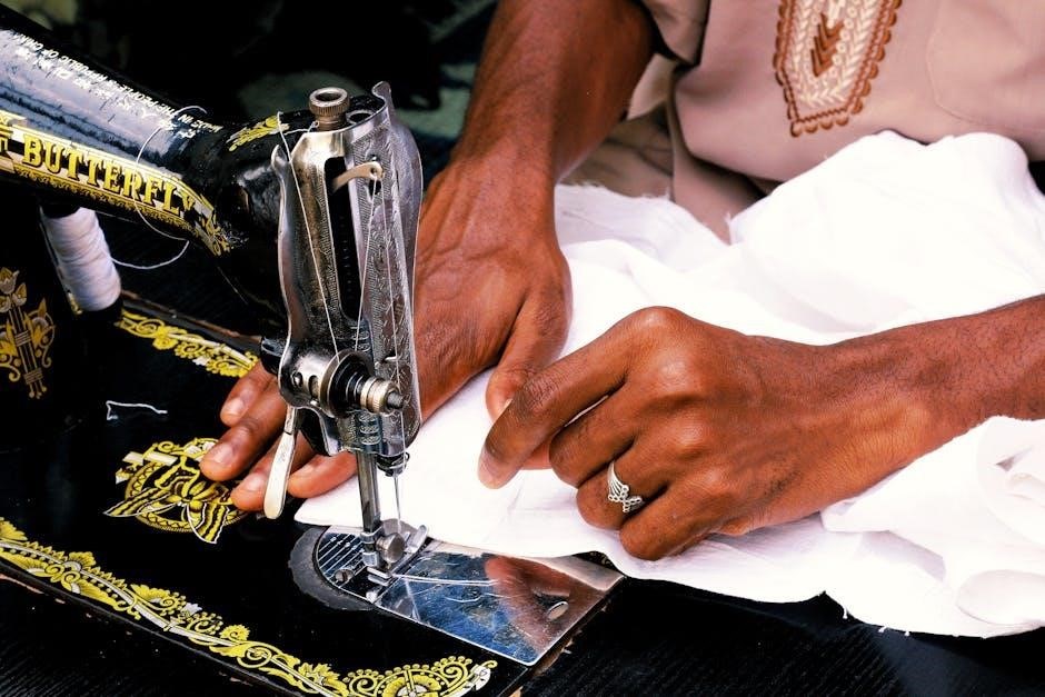 vintage sewing machine manuals